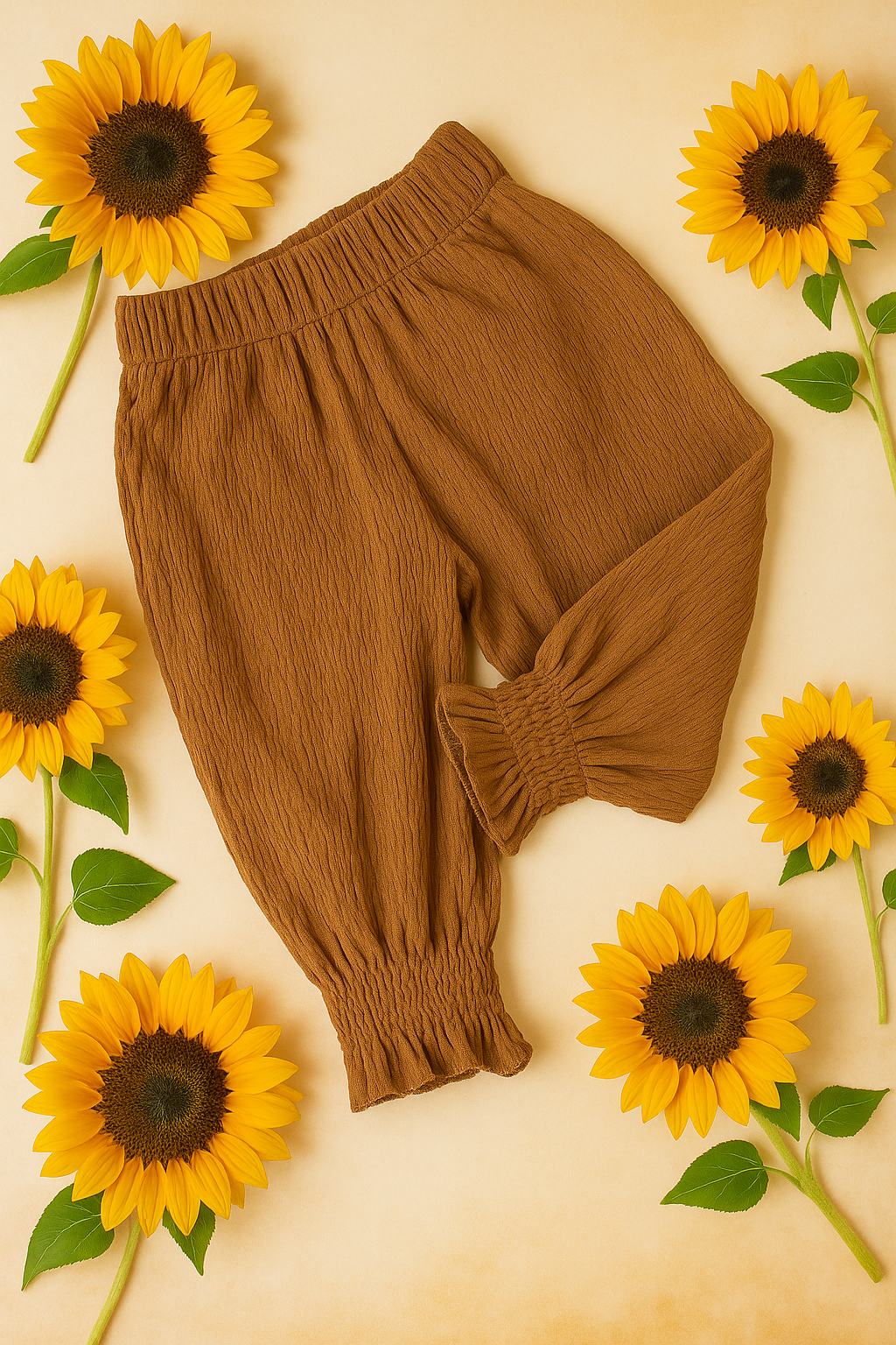PANTALON CAFE HIPIE - PH001