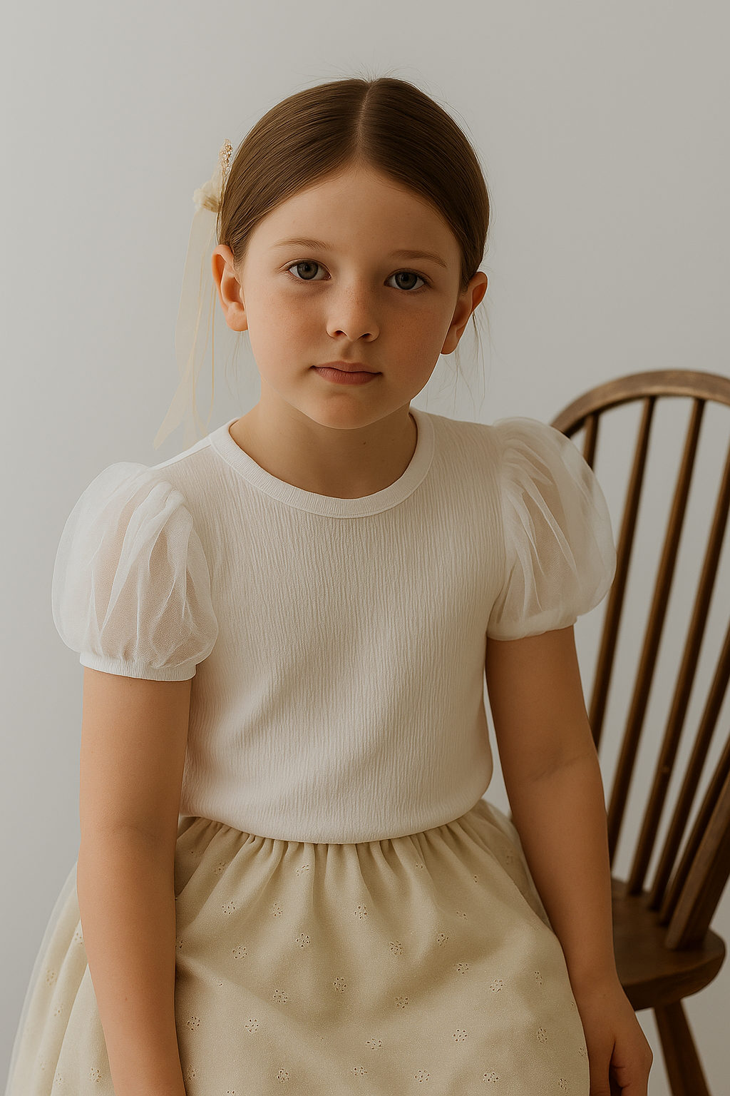BLUSA ALGODÓN DE LIRIO - BBV086
