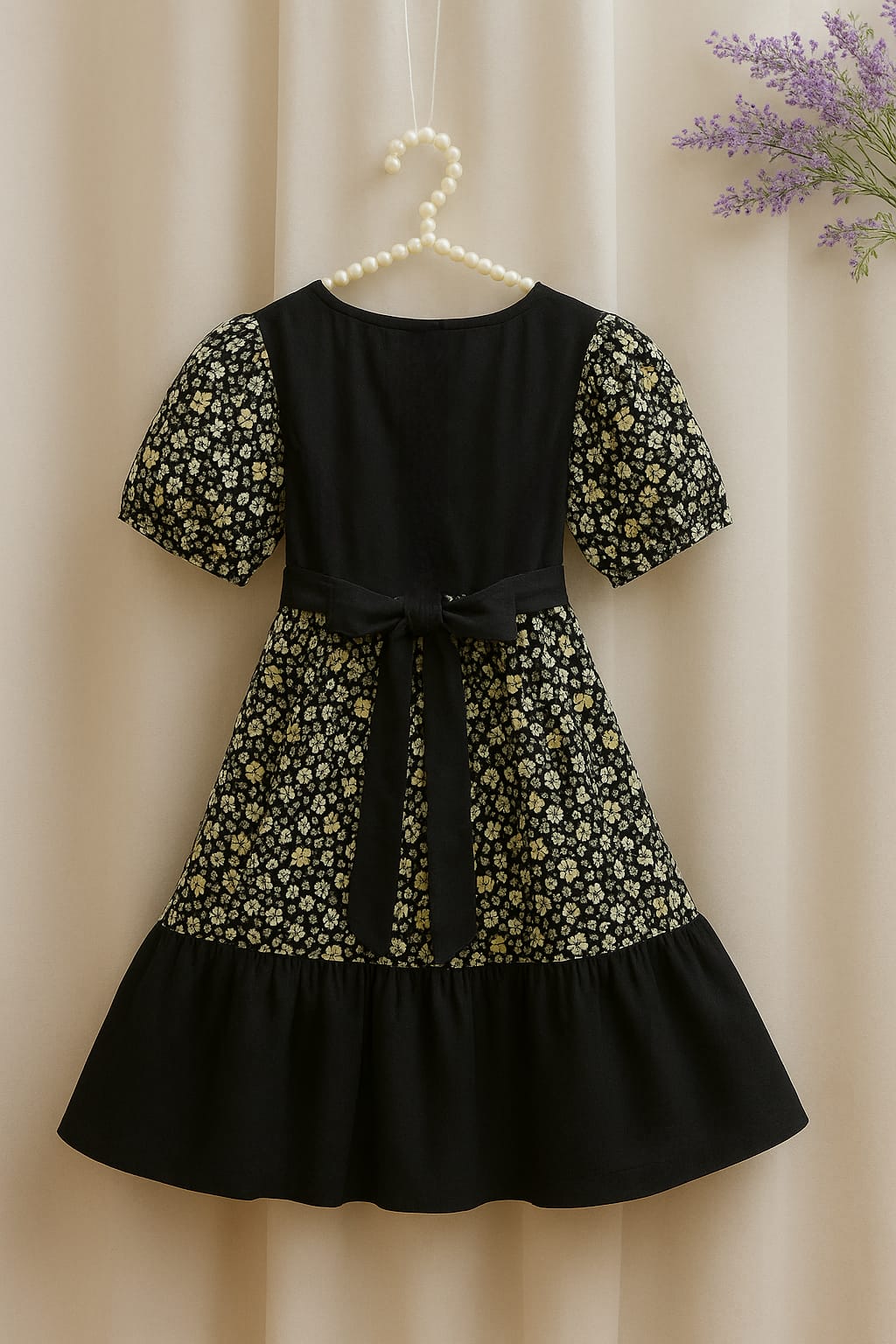 VESTIDO HOJAS DE LUNA - VNF069
