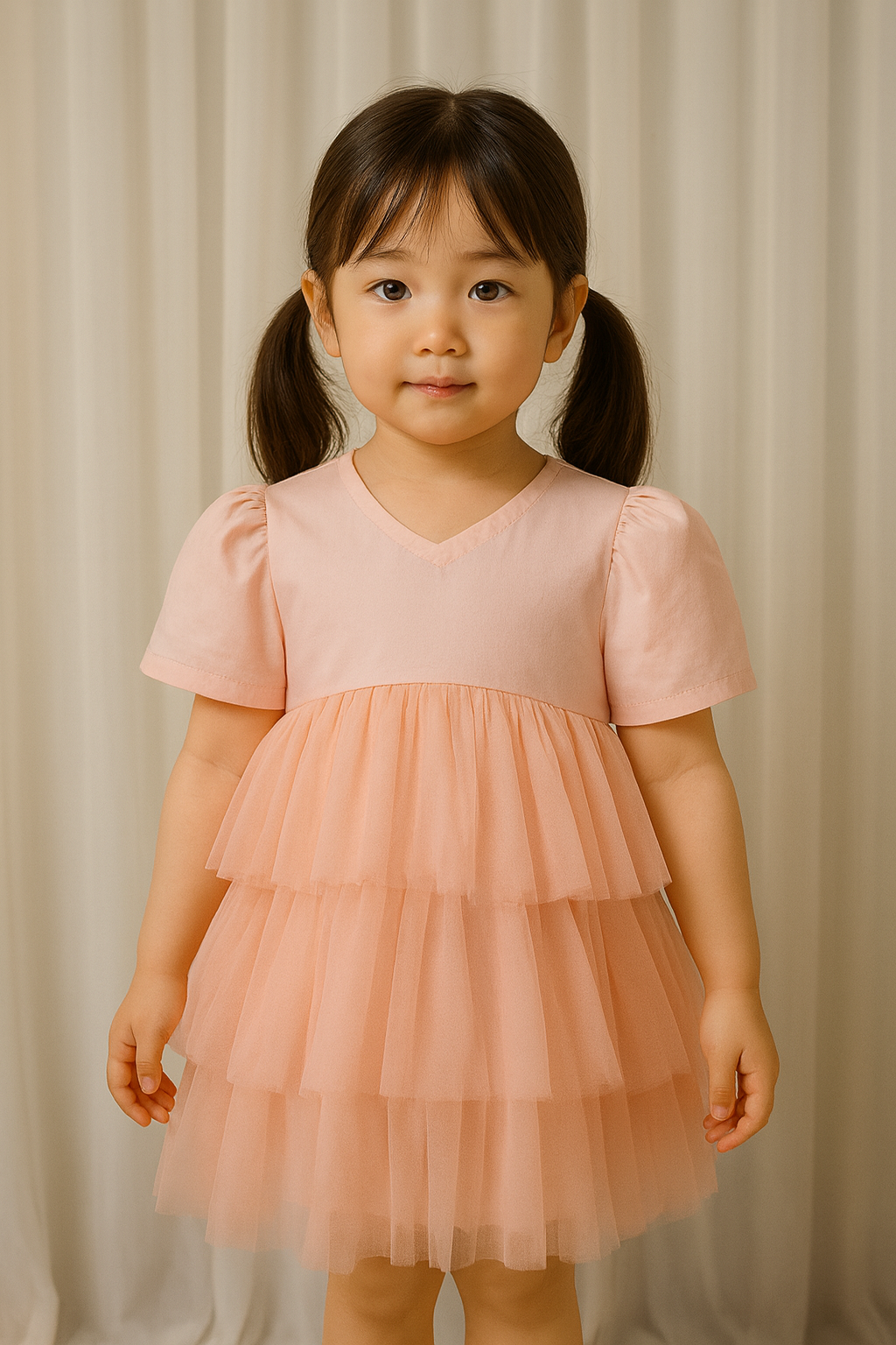 VESTIDO MANGA CORTA BARBIE - VMB072