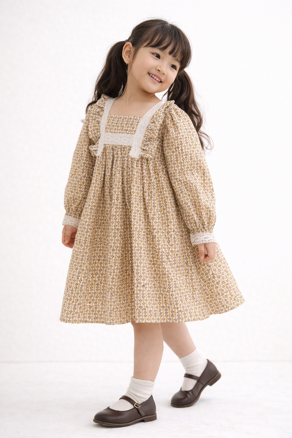 VESTIDO ALMENDRA REAL - VMF011