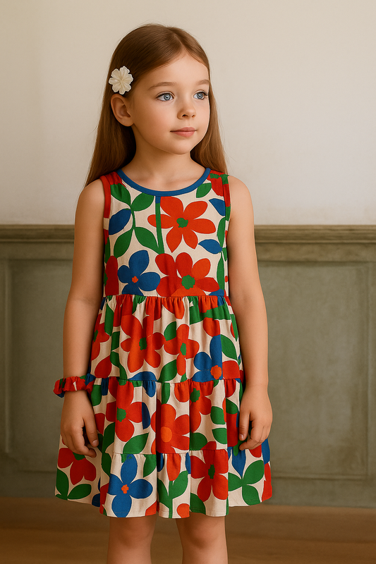 VESTIDO FLOR ENCANTADA - VF050