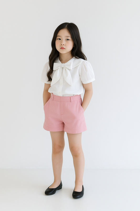 BLUSA LAZO CELESTE - BD025