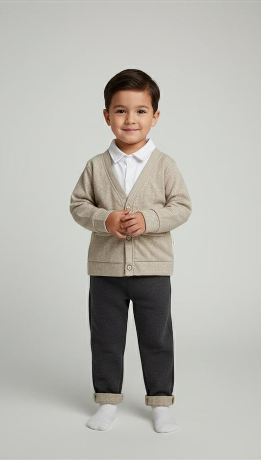 CONJUNTO THIAGO BEIGE - CJTB002